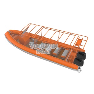 Yoowin Gommone RHIB da 28 Piedi per Uso Gravoso Personalizzato per Addestramento e Soccorso Governativo, <span class=keywords><strong>in</strong></span> Vendita per Esercitazioni di Evacuazione <span class=keywords><strong>in</strong></span> Caso di Emergenza e Disastri - Product Image 2