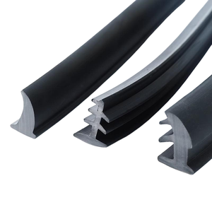 Joint d'étanchéité en caoutchouc EPDM et silicone pour verre, bande d'étanchéité industrielle B pour fenêtres et portes en alliage d'aluminium - Product Image 1
