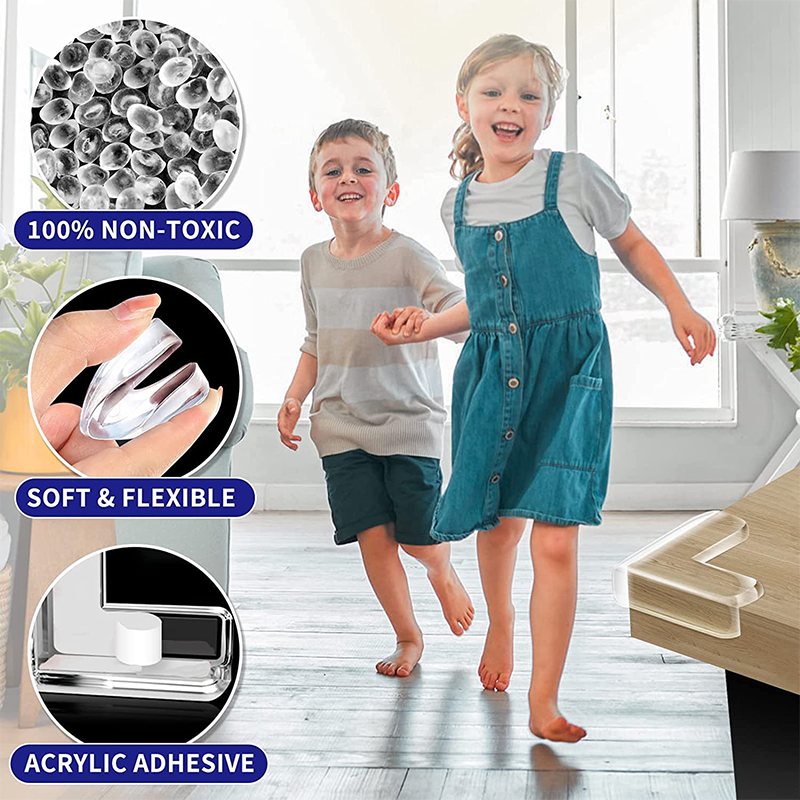Prodigy Transparent PVC Silicone Baby Proofing