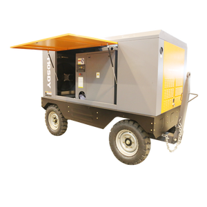 เครื่องอัดอากาศสำหรับทำเหมืองแบบสกรูอัดอากาศสำหรับ13bar เครื่องอัดอากาศ500cfm 180HP 132kw เครื่องยนต์ดีเซลแบบพกพา - Product Image 2