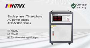 Fuente de Alimentación Industrial de 5KVA APS51005, Fuente de Alimentación de CA con Modulación de Ancho de Pulso Sinusoidal - Product Image 4