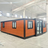 Maison conteneur extensible d'usine chinoise 20 pieds 40 pieds Maison mobile préfabriquée Maison conteneur Village capsule pour l'extérieur