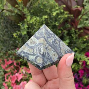 CRYSTALHOLA - Torre de Cristal de Jaspe Kambaba Verde de Alta Calidad, Tendencia de Moda, Piedra Natural - Product Image 3