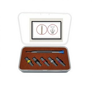 <b>Precision</b> T-type Non-slip Stainless Steel <b>Screwdriver</b> Set 0.8/1.0/1.2/1.4/1.6/1.8mm Watch Repair Tool Waterproof Replaceable - Product Image 2
