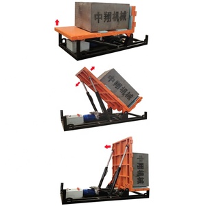 Nueva Máquina Automática Hidráulica para Voltear Bobinas/Paletas de 90 Grados, para Uso en Plantas de Fabricación, Restaurantes y Comercios, con Capacidad de 1-15T - Product Image 5