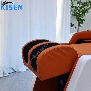 KISEN Table de lavage de cheveux électrique avec bassin en acrylique pour spa capillaire, équipement de salon de beauté, table de massage électrique, chaise de massage - Product Image 6