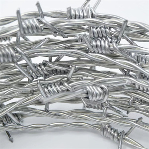 Clôture en fil barbelé galvanisé à <span class=keywords><strong>prix</strong></span> direct usine |   Fil barbelé double torsion <span class=keywords><strong>de</strong></span> haute qualité pour la sécurité des fermes et des périmètres - Product Image 4