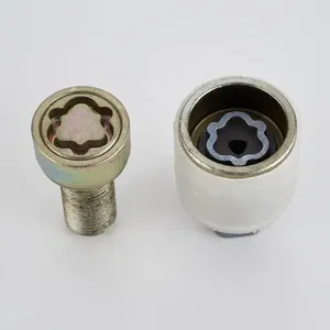 20pc Anti-Theft Wheel Lug Nut Removal Socket <b>Set</b> Inch Hex Steel Chrome Plated Universal Fit - Product Image 5