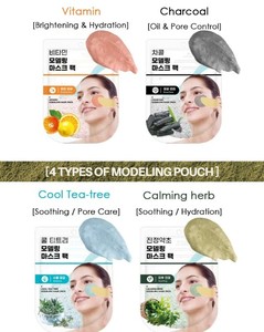 Pack de masque hydratant coréen ultime pour le visage Masque de modélisation ultime pour la peau Hydratant Collagène Amélioration de l'éclat - Product Image 4