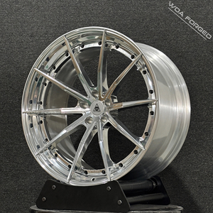 Jantes de course forgées légères 18-23 pouces, deux pièces, chromées, tout-terrain, avec entretoises de 25 mm et 40 mm, en aluminium pour voitures particulières - Product Image 3