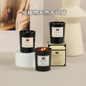 Yuhuan Aroma Candle Soy Wax Cylinder Home Decoration Scented Candle - Product Image 3
