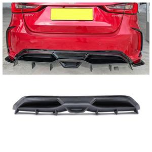 Kit de carrosserie de pare-chocs arrière de voiture Welta, ABS+PP plastique, fixation par boulons, ajustement parfait à 100%, spoiler, protection de pare-chocs, couvre-jupe pour City - Product Image 1