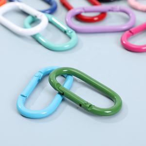 إكسسوارات معدنية للحرف اليدوية، مشبك زنبركي للتسلق، كارابينر، متوفر بألوان متعددة، مناسب لسلسلة المفاتيح، عرض ترويجي - Product Image 5