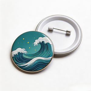 Presse Metal Badges OEM Factory Promotional Gifts Custom Made Printed Logo Blank Round Button Badge Custom Tinplate Button Pin - Product Image 6