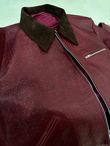 Completo in Pelle da <span class=keywords><strong>Uomo</strong></span> <span class=keywords><strong>Oversize</strong></span>, Abbigliamento Sportivo in Pelle di Alta Qualità, Giacca Retrò in PU con Ginocchia Rinforzate e <span class=keywords><strong>Pantaloncini</strong></span> Larghi Stile Street - Product Image 6