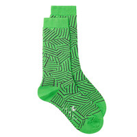 Calcetines de Vestir de Punto de Algodón Egipcio Verde Otoño para Mujer, Personalizados, Sin Costuras, Antibacterianos, Logran un Brillo Sedoso Diario