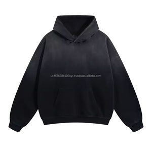 Sudaderas Extra Grandes de Alta Calidad, 100% Algodón, Unisex, 450 Gsm, Colores Surtidos, Estilo Vintage, Hombros Caídos, Desgastadas - Product Image 1