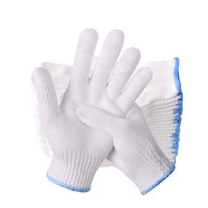Nuovo Stile Prezzo A Buon Mercato di Lavoro A Maglia 300 Coppie di Cotone Da Lavoro di Sicurezza A Mano Guanto Che Fa La Macchina - Product Image 3