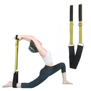 Bandes extensibles d'exercice de Yoga longue bande de résistance bande élastique de taille inférieure