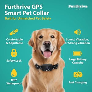 ปลอกคอสุนัข GPS แบบปรับได้ กันน้ำ พร้อมระบบติดตามแบบเรียลไทม์ สำหรับใช้งานกลางแจ้ง หน้าจอ LCD 4G เครื่องติดตามสัตว์เลี้ยง - Product Image 3