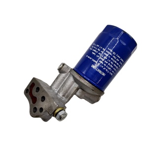 Conjunto de filtro de aceite de alta resistencia con rosca para el enfriador de aceite del motor del grupo electrógeno Changchai 390T, mejora el rendimiento de enfriamiento del motor. D - Product Image 1