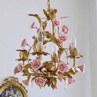 Lustre rose doré moderne nordique de mode de lampe suspendue pour le bureau de salon