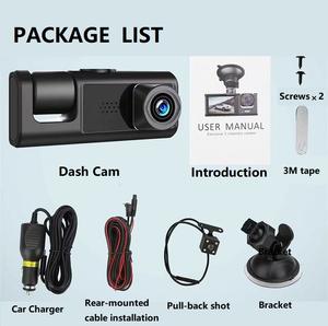 3 ערוץ מקף מצלמת 1080p לולאה הקלטה Wifi g-חיישן <span class=keywords><strong>dvr</strong></span> מצלמה trending אוטומטי אלקטרוניקה מקף מצלמת מקף - Product Image 4