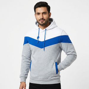 Sudaderas con Capucha Personalizadas al por Mayor para Hombre, Color Sólido Básico, Algodón Grueso, 100% Algodón - Product Image 1