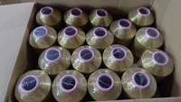 Gold and Silver for Lurex Thread Metallic Polyester Sparkle Yarn for Embroidery Knitting Bracelet Decor Clothes Weaving