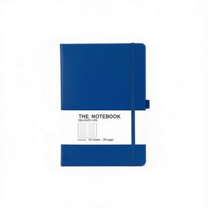 OEM ODM Hardcover Leather Journal Notebook A5 100 Sheets Lined Thermal Binding School Office Use - Product Image 1