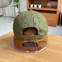 Gorra de Béisbol de 6 Paneles con Logotipo Personalizado al por Mayor, Gorra Estructurada de Sarga de Algodón con Bordado de Alta Calidad para Marcas, Suministro al por Mayor