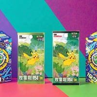 151 Box Limited Trading Game Pika 151C Slim Colección de Cartas Chinas Regalo de Cumpleaños