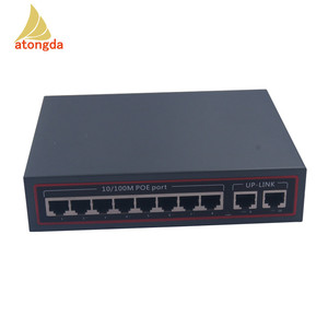 <span class=keywords><strong>Switch</strong></span> <span class=keywords><strong>Ethernet</strong></span> <span class=keywords><strong>POE</strong></span> a 8 Porte 96W 100Mbps con 2 Porte Uplink RJ45, <span class=keywords><strong>Switch</strong></span> di Rete <span class=keywords><strong>POE</strong></span> a 8 Porte - Product Image 2