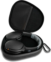 Étui de transport rigide en EVA personnalisable pour écouteurs sans fil / Bluetooth supra-auriculaires - Pochette / Sac de rangement de voyage protecteur avec fermeture éclair