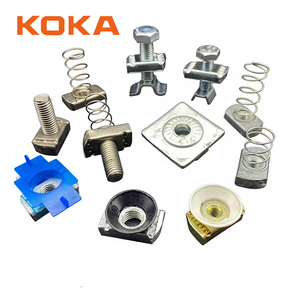 Dado a molla a T in acciaio zincato per profili a U Unistrut, molto venduto - Product Image 4