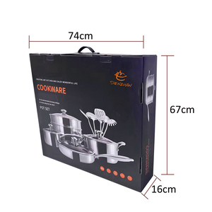 Utensilios de cocina de acero inoxidable, juego de utensilios de cocina de granito antiadherente, utensilios de cocina de acero inoxidable - Product Image 6