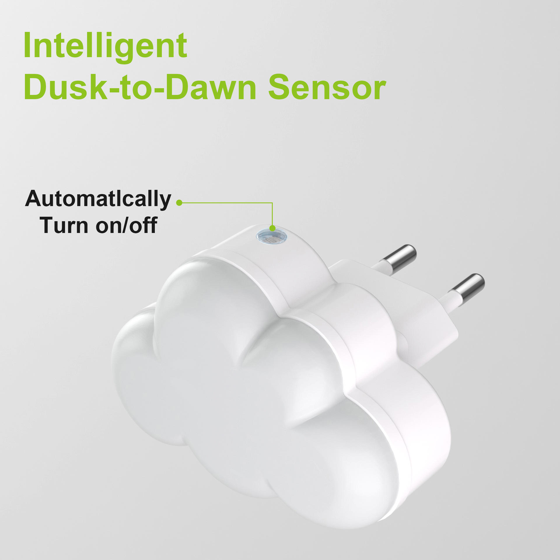 Prise américaine blanche - Cloud