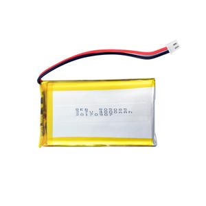 Rechargeable LiPo batteries 805085 <span class=keywords><strong>3</strong></span>,7 V 4000mAh flat lithium-polymer batteries LiPo battery for power banks - Product Image 1
