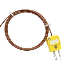 Câble de mesure de température multipoint de type K, câble de sonde de température pour enregistreur de données SLE, fil de thermocouple TT-K-24