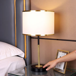 2022 New Nordic <strong>Light</strong> Luxury Bedroom Bedside Lamp Touch Screen Warm and Romantic Ins Girl Decorative <strong>Table</strong> - Product Image 3