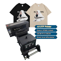 Impresora DTF Automática de Tamaño A3 para Camisetas LETOP, Impresora UV DTG con Cabezal de Impresión XP600, Plotter para Camisetas