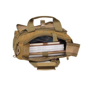 Bolso bandolera Oxford para ordenador portátil, maletín multifunción de camuflaje, bolso de hombro para cámara, portátil, viajes al aire libre - Product Image 6