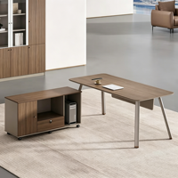 Bureau de direction écologique E0, bureau de bureau moderne et simple, ensemble bureau et chaise, bureau du directeur, bureau du superviseur, bureau du président