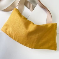 Coussin pour les yeux (Eye Roll) pour le yoga, favorise la méditation avec une positionnement neutre pour les yeux et les oreilles, idéal pour le yoga et la relaxation