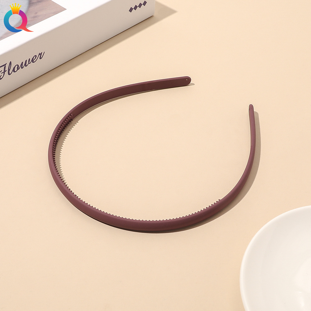 Morandi hair hoop-bean sands purple
