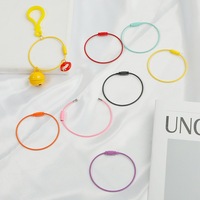 Modelo Chino Cl-0243, Accesorios y Componentes, Kit de Fabricación de Joyería Hecho a Mano, Estilo Minimalista, Color Caramelo, Llavero de Viajero
