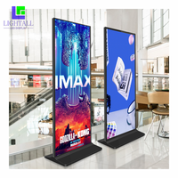 Afficheur numérique LCD sur pied pour publicité intérieure de 43 pouces, écran tactile Android