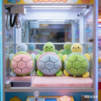 Jouets en peluche tortue adorables de 8 pouces, animaux en peluche, jouets pour enfants de style dessin animé et anime, pour machines à griffes