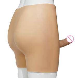 Netphi High Elastic Liquid Silikon Strap-On Harness Weiche Sexspielzeug Höschen für Erwachsene Solide Penis Paare tragen für Frauen Dildos - Product Image 4