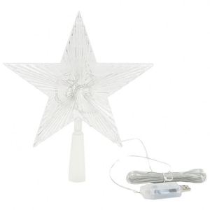 Christmas Decoration Tree Top Star Glowing Star Pentagram Decoration Tree Top Star - Product Image 6